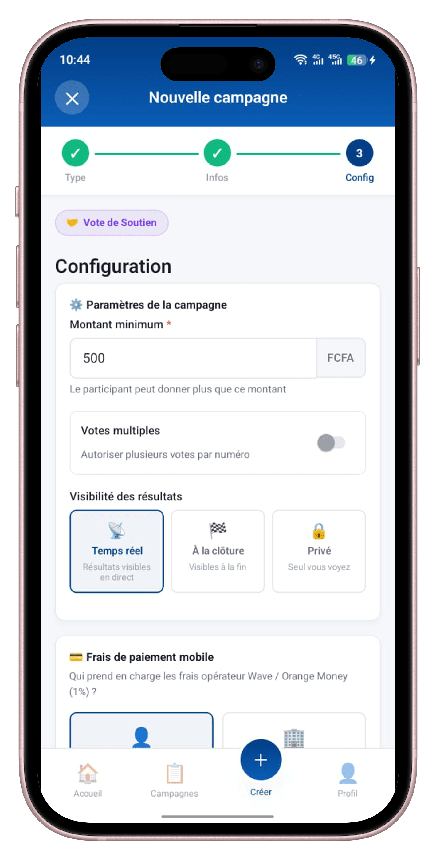 VotePlus App - Écran 6